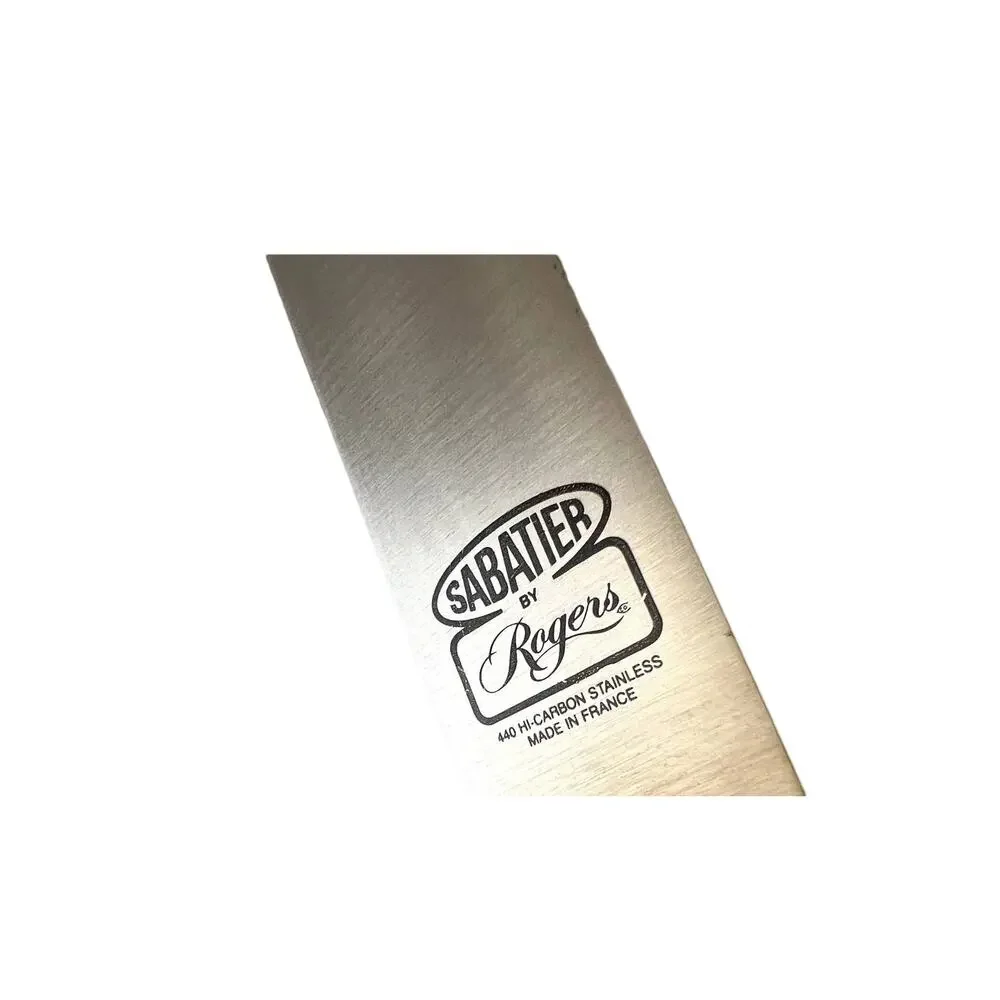 Sabatier Kitchen Cutlery Rogers 440 HI-Carbon Stainless Made in France Full Tang